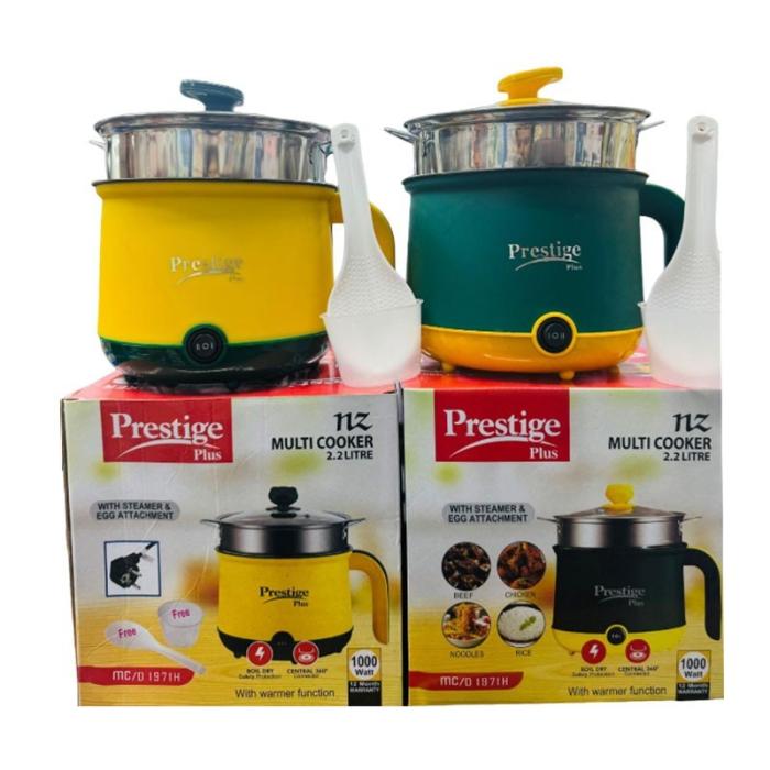 Prestige Plus Multi Cooker Electric Multi Functional Cooker