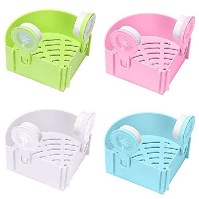 Plastic Bathroom Shelves Corner Self
