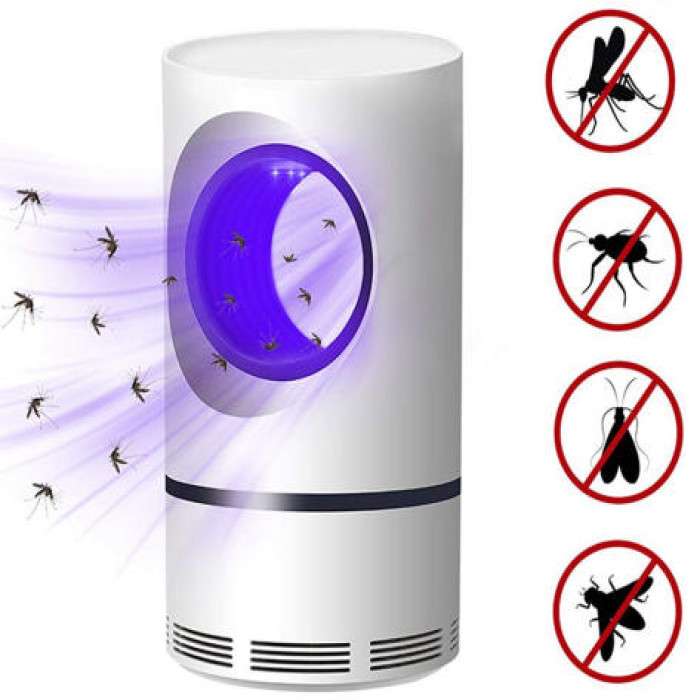 Vortex USB Mosquito Lamp Physical Silent Mosquito Killer - White